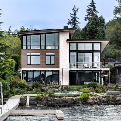 Modern home from 2022 Dwell contest submission featuring Andersen Windows.