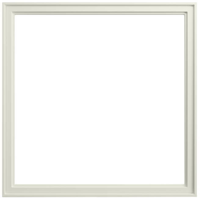 andersen e series picture window with white frame