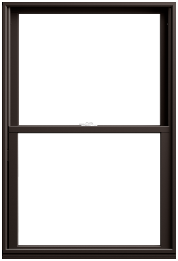 andersen tilt wash double hung interior dark bronze window