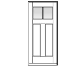 Andersen Entry Door Style 403 with grilles