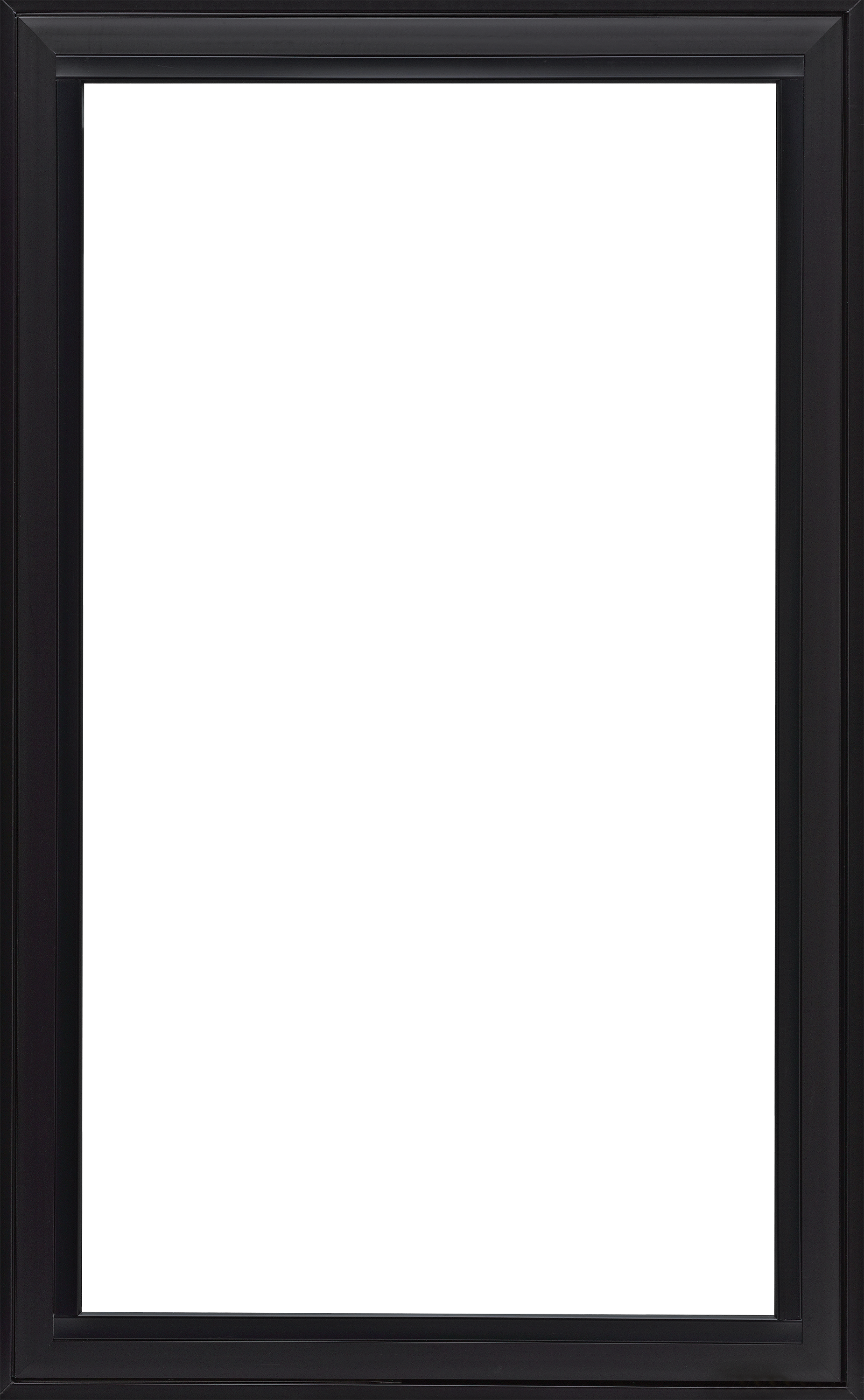 100 Series Casement window exterior black